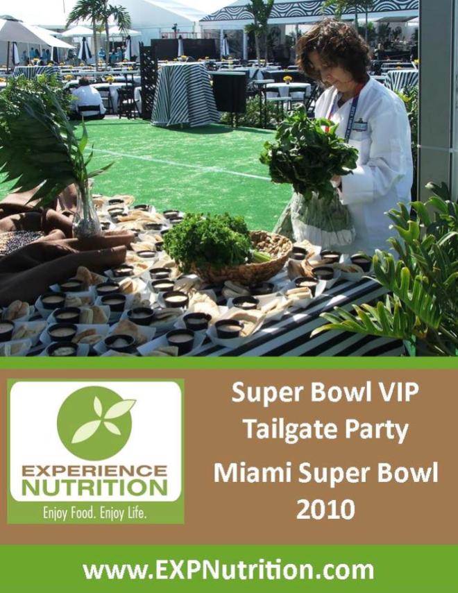 Melanie Albert at Super Bowl VIP Tailgate, Super Bowl 2008 in Miami.